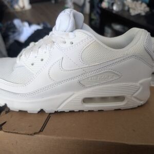 Nike Air Max 90 White Athletic Shoes
